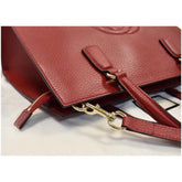 Gucci soho leather top handle bag